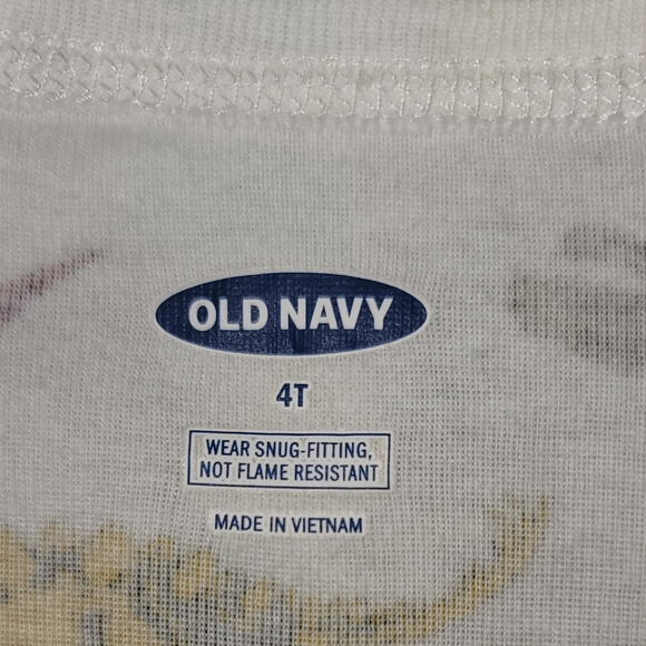 Old Navy 4T footie sleeper dinosaurs zipper dino feet cozy - Picture 2 of 7